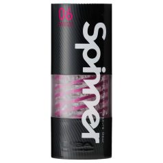   Tenga - masturbatorius vyrams - tekstūruotas sukamasis - permatomas