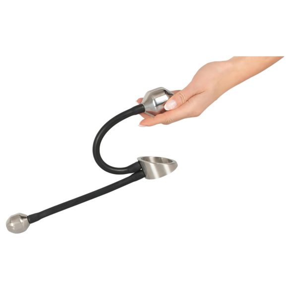 You2Toys - penio žiedas su analiniu svoriu - juodas