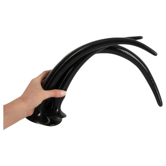 You2Toys - ilga analinio kištuko rinkinys (3 vnt.) - juoda