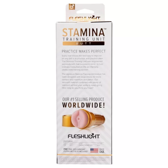 Fleshlight - masturbatorius vyrams - analinė anga - Stamina Training Unit