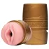 Fleshlight - masturbatorius treniruotėms - atvira vagina ir analinis - rožinė