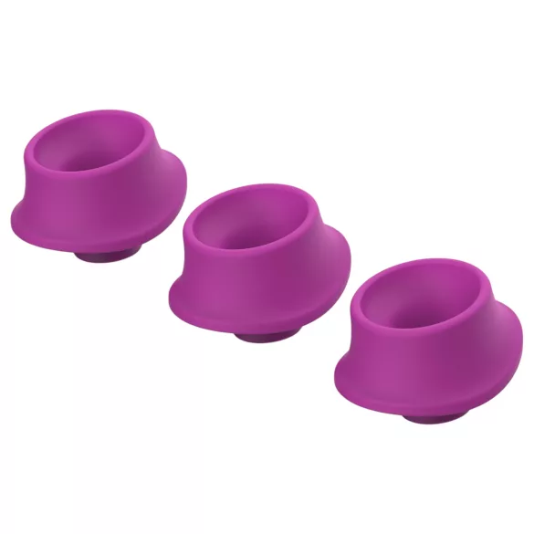 Womanizer L - siurbimo antgalių rinkinys - didelis - violetinė - 3 vnt