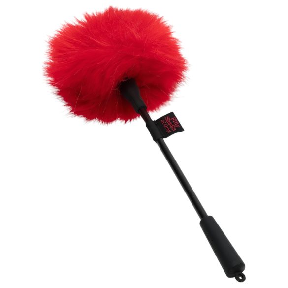 Fifty Shades of Grey - plunksninis masažuoklis - juoda/raudona