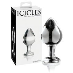   Icicles No. 25 - analinis kaištis - kūginis - stiklinis - permatomas