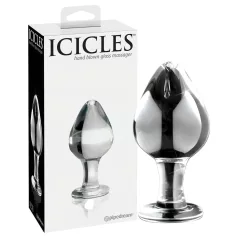   Icicles No. 25 - analinis kaištis - kūginis - stiklinis - permatomas