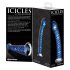 Icicles Nr. 29 - spiralinis stiklinis dildo (mėlynas)