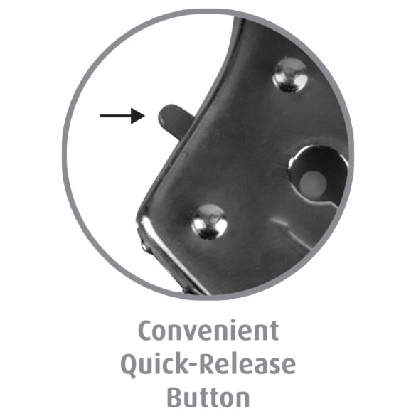 Fetish Fantasy - metaliniai antrankiai - sidabriniai