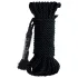 Fetish Silky Rope - šibari bondage virvė (10 m, juoda)