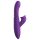 Fantazija Jai – 3 viename traukiantis vibratorius su šildymo funkcija (violetinis)