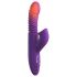 Fantazija Jai – 3 viename traukiantis vibratorius su šildymo funkcija (violetinis)