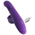 Fantasy For Her - 3 az 1‑yje stūmoklinis vibratorius su šildymo funkcija (violetinis)