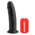 King Cock - dildo su siurbtuku - juodas - 25 cm