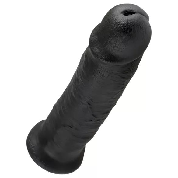 King Cock - dildo su siurbtuku - juodas - 25 cm