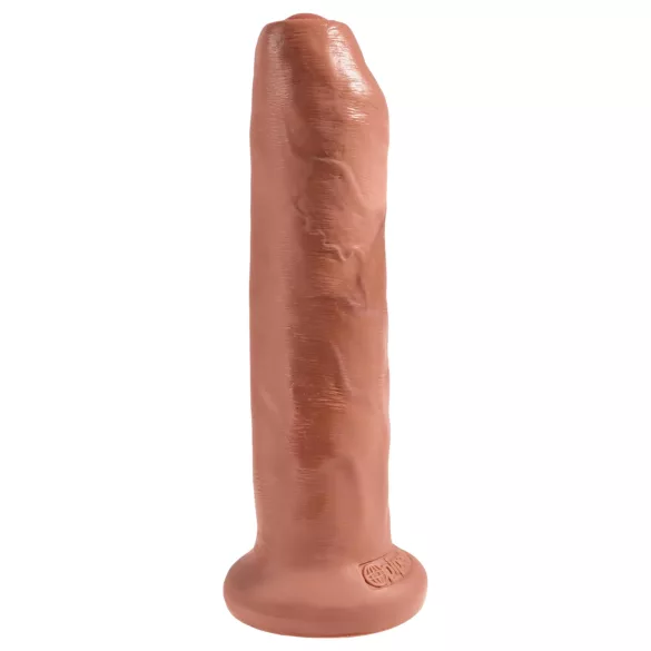King Cock - realistiškas dildo - 18 cm - tamsi natūrali spalva