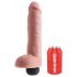 Karalius Gaidys 11 - realistiškas purškiantis dildo (28 cm) - natūralus