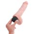 Karalius Gaidys 11 - realistiškas purškiantis dildo (28 cm) - natūralus