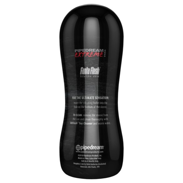 PDX Elite - vibruojantis analinis masturbatorius - natūrali spalva