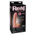 Real Feel Deluxe No.1 - realistiškas vibruojantis dildo su sėklidėmis