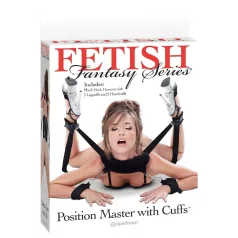   Pipedream - Fetish Position Master - BDSM pančių rinkinys (juodas)