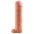 Pipedream X-TENSION Perfect 2 - varpos mova su sėklidžių žiedu (19 cm, kūno spalvos)