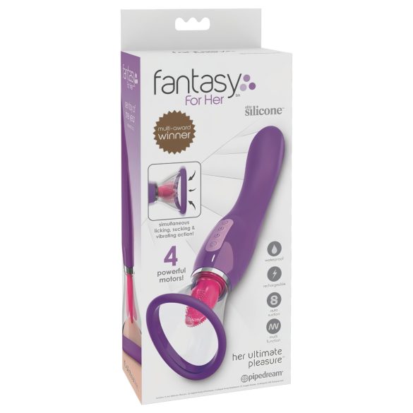 Fantazija - akumuliatorinis, 3in1 laižytuvas (violetinis)