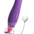 Fantasy - vibratorius ir laižymo funkcija 3in1 - įkraunamas - violetinis