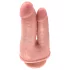 King Cock Double Penetrator - dvigubas realistiškas dildo - kūno spalvos
