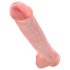 King Cock 15 - siurbtukas, su sėklidėmis dildo (38 cm) - natūrali spalva