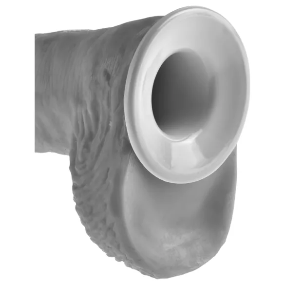 King Cock - dirželis su tuščiaviduriu dildo - 25 cm