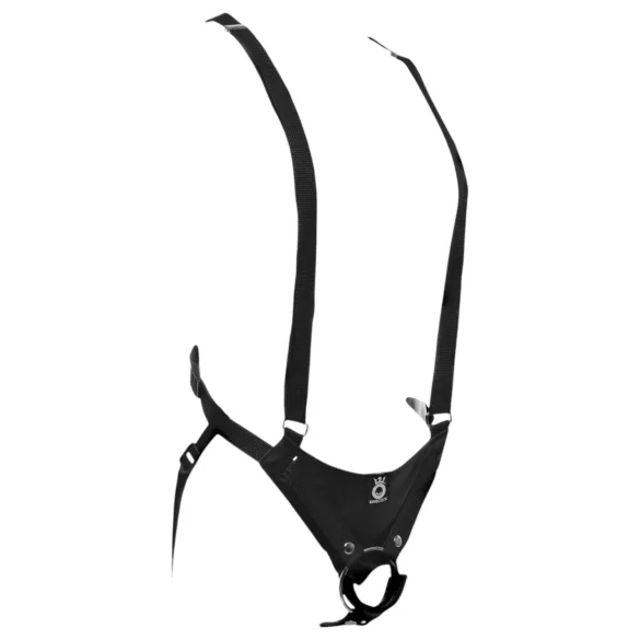 King Cock - dirželis su tuščiaviduriu dildo - 25 cm