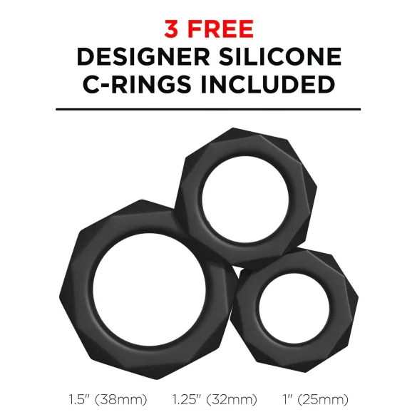 PDX Moto Blower - vyrų masturbatorius - siurbimo, vibruojantis - juodas