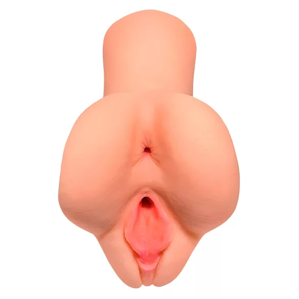 PDX - vyriškas masturbatorius 2in1 - realistiškas - kūno spalvos