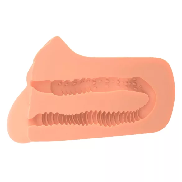 PDX - vyriškas masturbatorius 2in1 - realistiškas - kūno spalvos