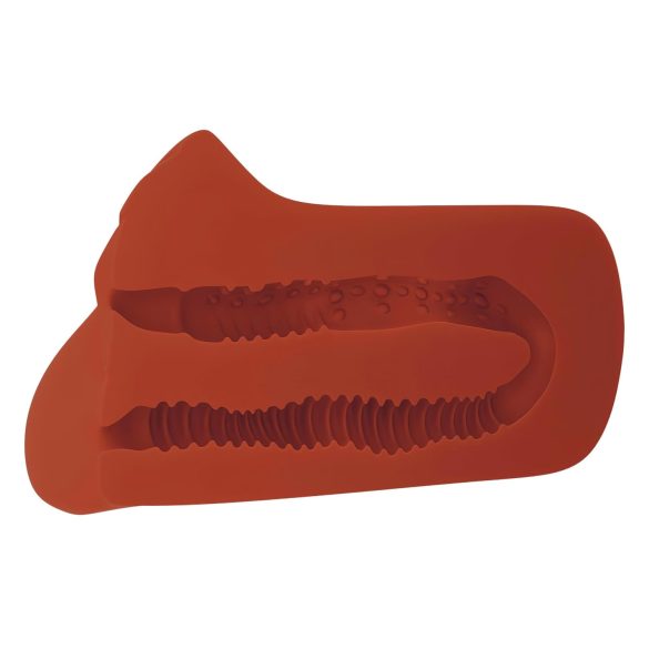 PDX - 2in1 masturbaatorius vyrams - realistiška oda - ruda