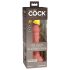 King Cock Elite 6 - tikroviškas falo imitatorius su siurbtuku (15 cm) - natūralus