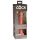 King Cock Elite 7 – siurbtuku tvirtinamas, tikroviškas dildo (18 cm) – natūralus