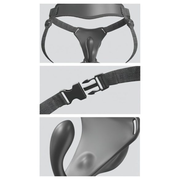 Body Dock - G taško strap-on dildo - silikoninis - 7 colių