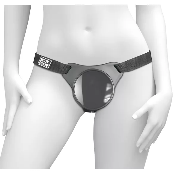 Body Dock OG - prisegamas apatinis elementas su siurbtuku (juodas)