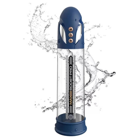 Pump Worx - automatinė penio pompa - mėlyna