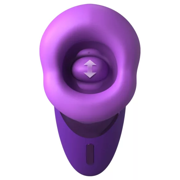 Pipedream - Fantasy For Her - laižantis ir siurbimo vibratorius (violetinis)