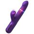 Fantasy For Her – 2in1 stūmimo vibratorius ir klitorio stimuliatorius (violetinis)