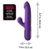 Fantasy For Her – 2in1 stūmimo vibratorius ir klitorio stimuliatorius (violetinis)