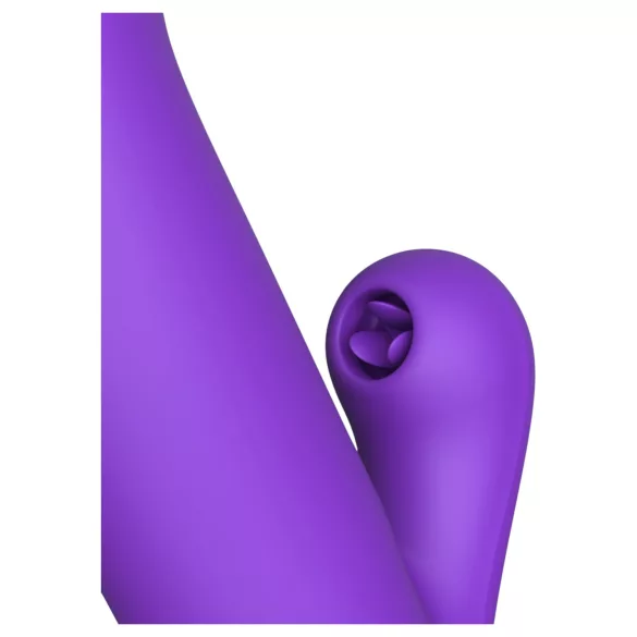 Fantasy For Her - 2 in 1 stumiantis vibratorius ir klitorinis stimuliatorius (violetinis)