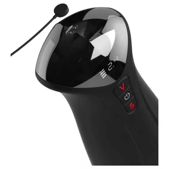 PDX Elite Fuck-O-Matic Pro XL automatinis siurbimo masturbatorius - juodas
