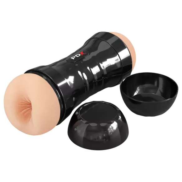 PDX Wet Pussies - masturbatorius - realistiška vagina ir analas - kūno spalvos