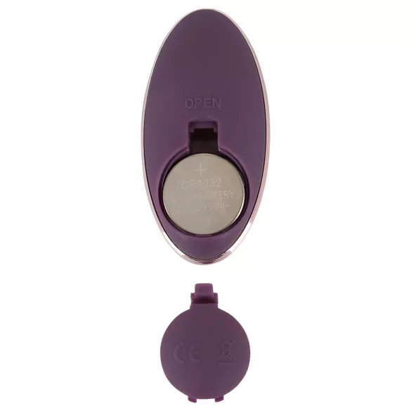 Javida - vibro kiaušinis su nuotolinio valdymo pultu - pulsuojantis - violetinis