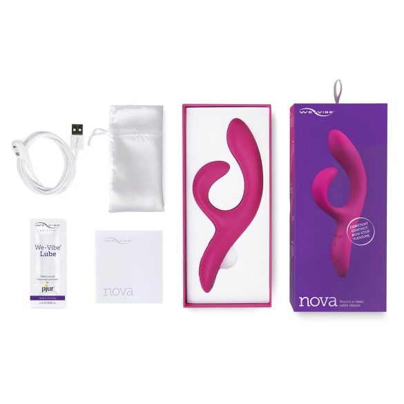 We-Vibe Nova 2 - klitorinis vibratorius su rankenėle - violetinis