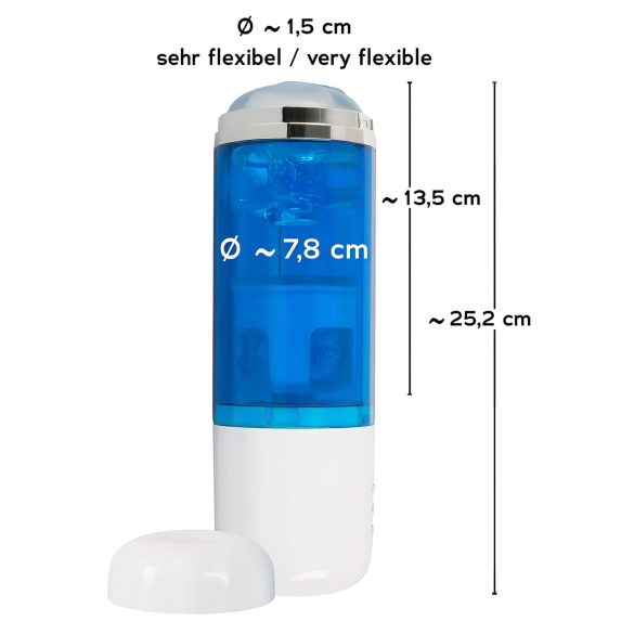 You2Toys - elektrinis masturbatorius vyrams - suktukas, stūmoklis