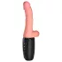 King Cock Plus 6,5 - dildo su vibruojančia funkcija ir sėklidėmis - kūno spalvos