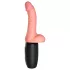 King Cock Plus 6,5 - dildo su vibruojančia funkcija ir sėklidėmis - kūno spalvos